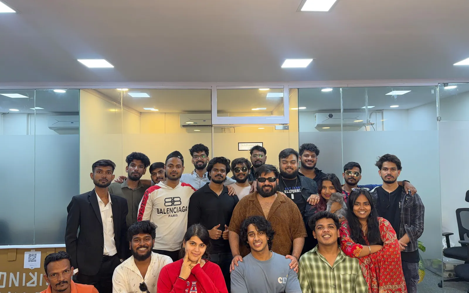 The Growth Sailor crew at the Bengaluru wheelhouse